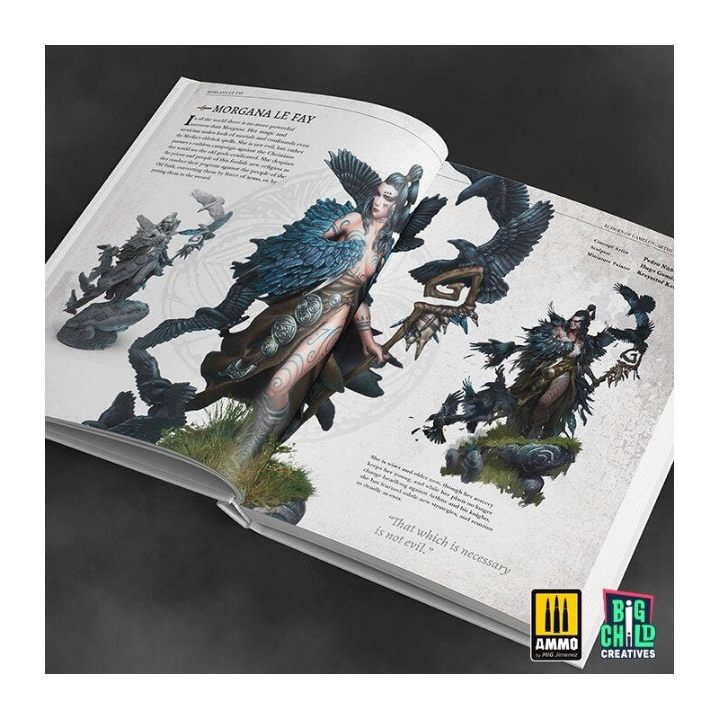 Ammo of Mig BCECLI002 Echoes of Camelot Artbook and Painting Guide – image 2