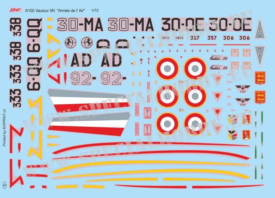Special Hobby 72412 S. O. 4050 Vautour II &amp;#39;Armée de l&amp;#39; Air All Weather Fighter&amp;#39; 1/72 – zdjęcie 2