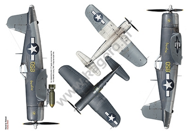 Kagero 7053 Vought F4U Corsair EN/PL – image 5