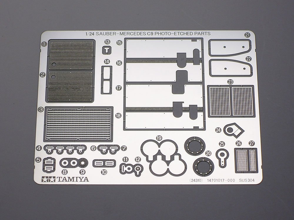 Tamiya 24359 1989 Sauber Mercedes C9 1/24 – image 8