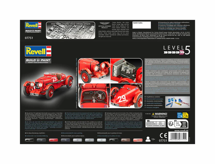 Revell 07751 Aston Martin Ulster 1/32