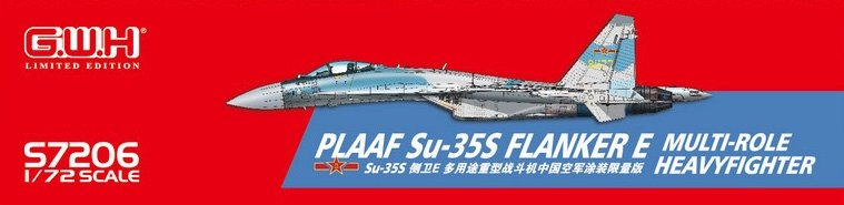 Great Wall Hobby S7206 Flanker E Chinese People&amp;#39;s Liberation Army Air Force 1/72 – image 3