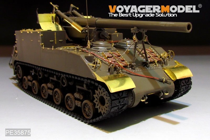 Voyager Model PE35875 WWII US M40 SPG Basic (Atenna base include) for TAMIYA 1/35 – zdjęcie 2