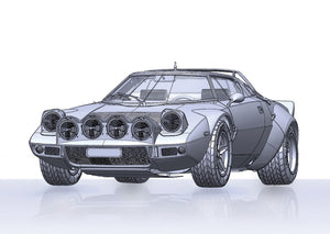 Italeri 4714 Lancia stratos HF Gr.4 Monte Carlo 1977 1/12 – zdjęcie 13