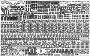Pontos 70002R1 IJN Battleship Yamato 1945 (New Tool Full Hull ) 1/700 – image 10