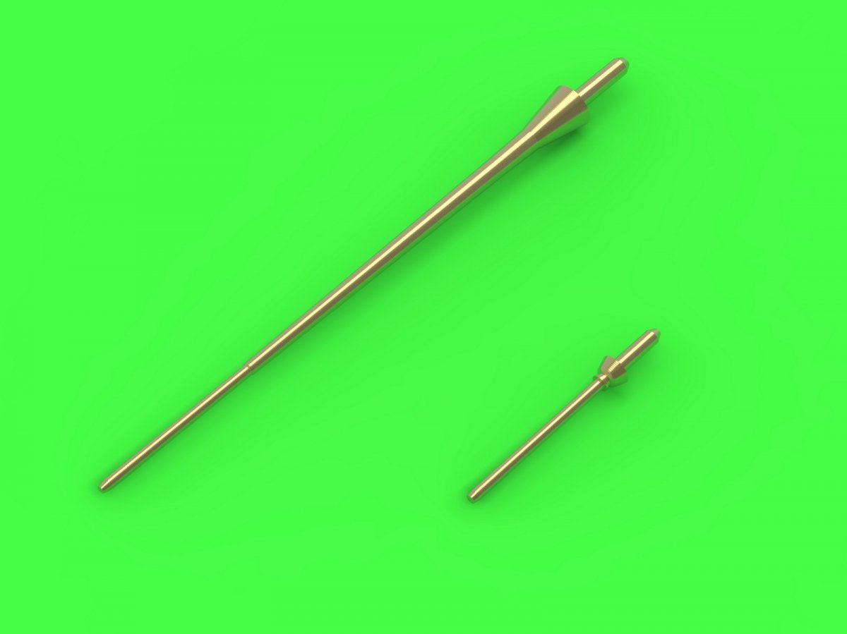 Master AM-144-023 Saab 35 Draken (Mid &amp;amp; Late Versions) Pitot tubes 1/144