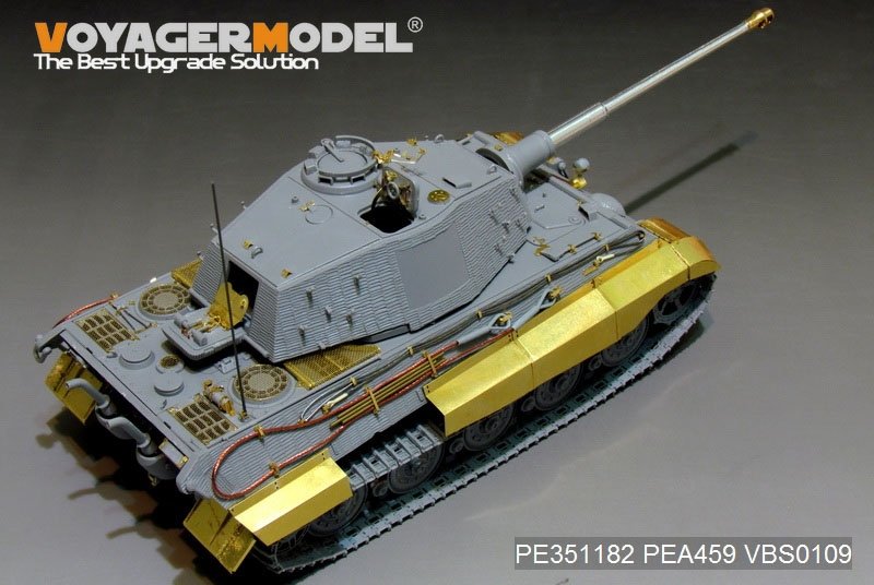Voyager Model PE351182 WWII German King Tiger (Hensehel Turret)（For DRAGON/ZVEZDA kit） 1/35 – zdjęcie 9