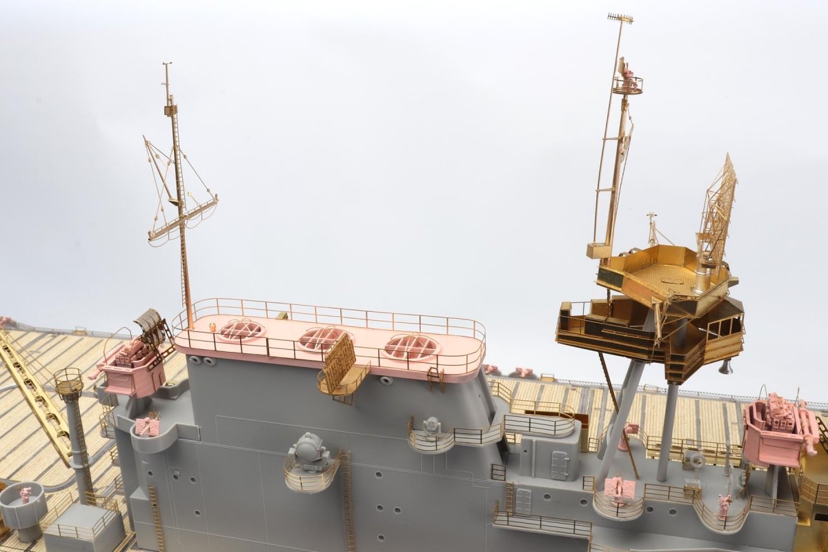 MK1 Design MD-20022 USS CV-6 Enterprise DX with Full Wooden Deck for Trumpeter 1/200 – zdjęcie 24