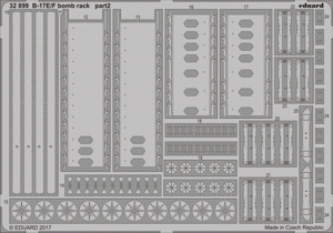 Eduard 32899 B-17E/ F bomb rack 1/32 HK MODELS – image 2