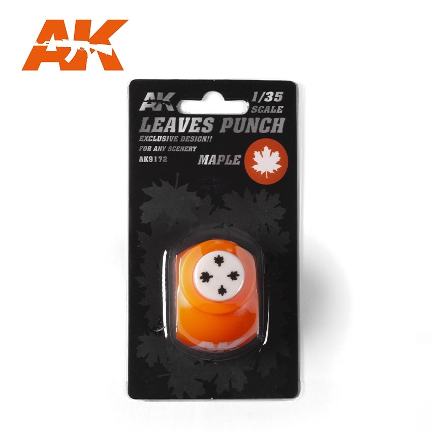AK Interactive AK9172 LEAVES PUNCH MAPLE / Liście Klonu – imagen 2