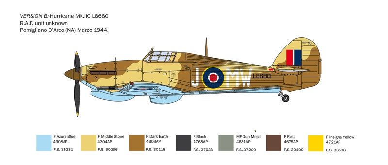 Italeri 2828 Hurricane Mk. IIC 1/48 – zdjęcie 14