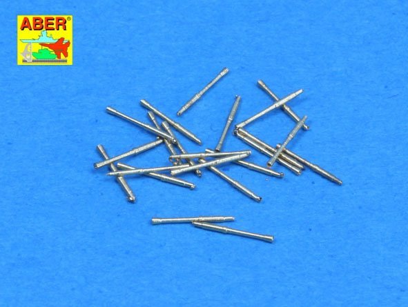 Aber 350L-68 Set of 20 pcs 37 mm/54 Breda gun barrels for Italian Navy ships 1/350