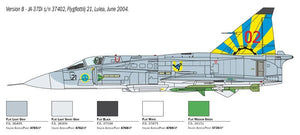 Italeri 2785 SAAB JA 37/AJ 37 VIGGEN 1/48 – image 3