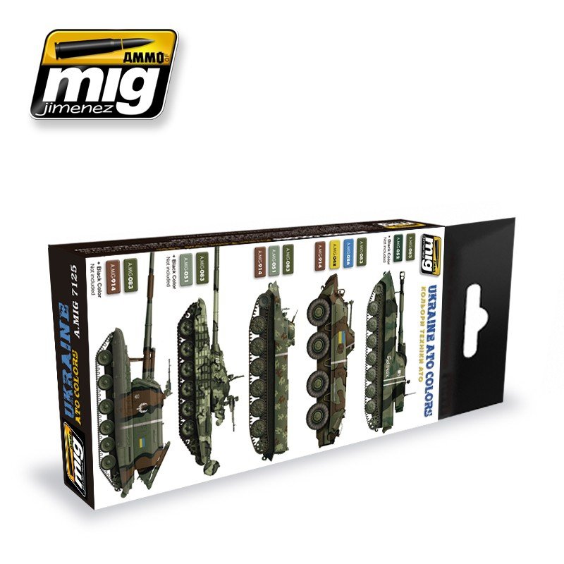 AMMO of Mihg Jiminez 7125 UKRAINE ATO COLORS – image 3