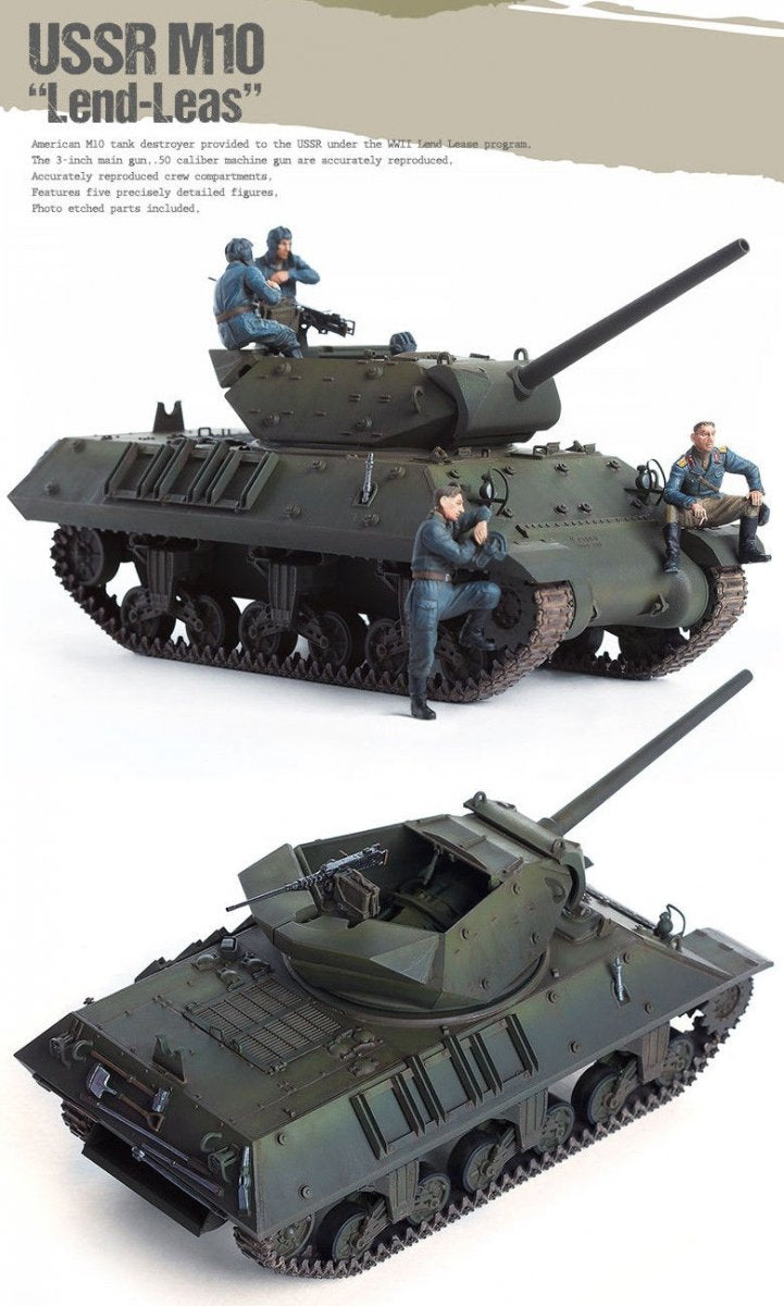 Academy 13521 USSR M10 Lend Lease 1/35 – image 3