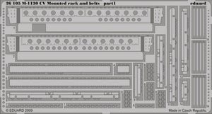 Eduard 36105 M-1130 CV Mounted rack and belts 1/35 Trumpeter – image 2