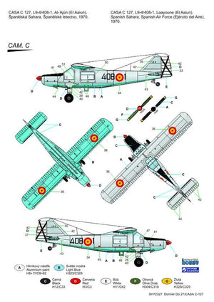 Special Hobby 72327 Dornier Do 27 German, Spanish and Belgian Service 1/72 – zdjęcie 4