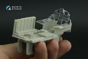 Quinta Studio QDS-32155 F-15C Early/F-15A/F-15J early 3D-Printed &amp;amp; coloured Interior on decal paper (Tamiya) (small version) 1/32 – zdjęcie 4