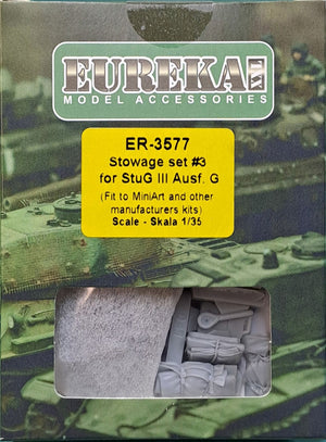 Eureka XXL ER-3577 StuG III Ausf.G - Stowage Set#3 (For Miniart, Dragon, Das Werk, Takom, RFM Kits) 1/35 – image 2