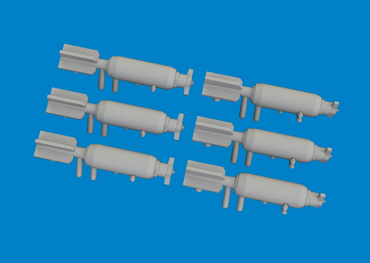 Eduard 6481078 P-40 30lb frag bombs PRINT EDUARD 1/48 – zdjęcie 3