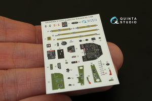 Quinta Studio QD48069 P-51D (Late) 3D-Printed &amp;amp; coloured Interior on decal paper (for Eduard kit) 1/48 – Bild 4