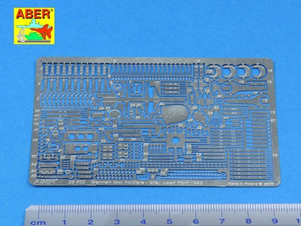 Aber 25002 German tool holders - late used from 1943 1/25 scale model 1/25 – image 2
