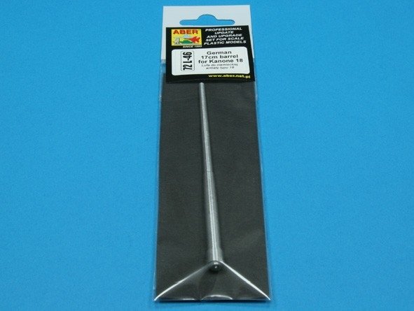 Aber 72L-46 Lufa 17cm do niemieckiej armaty typu18 / German 17cm barrel for Kanone 18 1/72 – zdjęcie 5