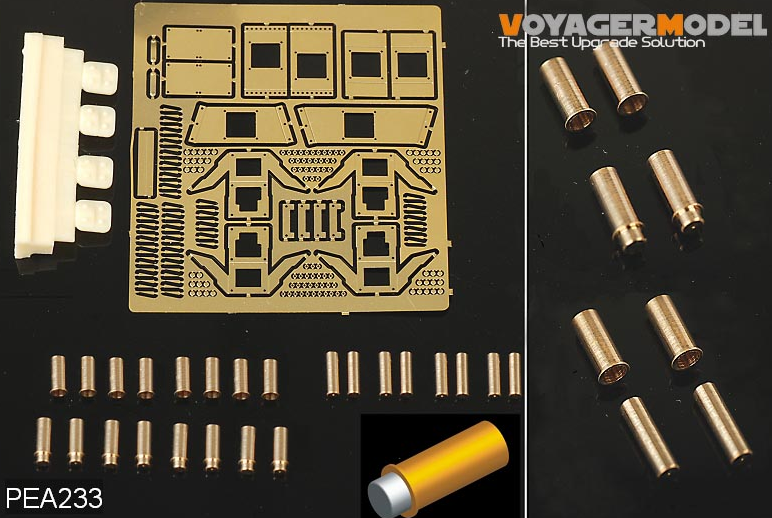 Voyager Model PEA233 Modren HUMVEE family smoke discharger (16PCS) (GP) 1/35