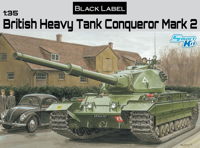 Dragon 3555 British Heavy Tank Conqueror 1/35