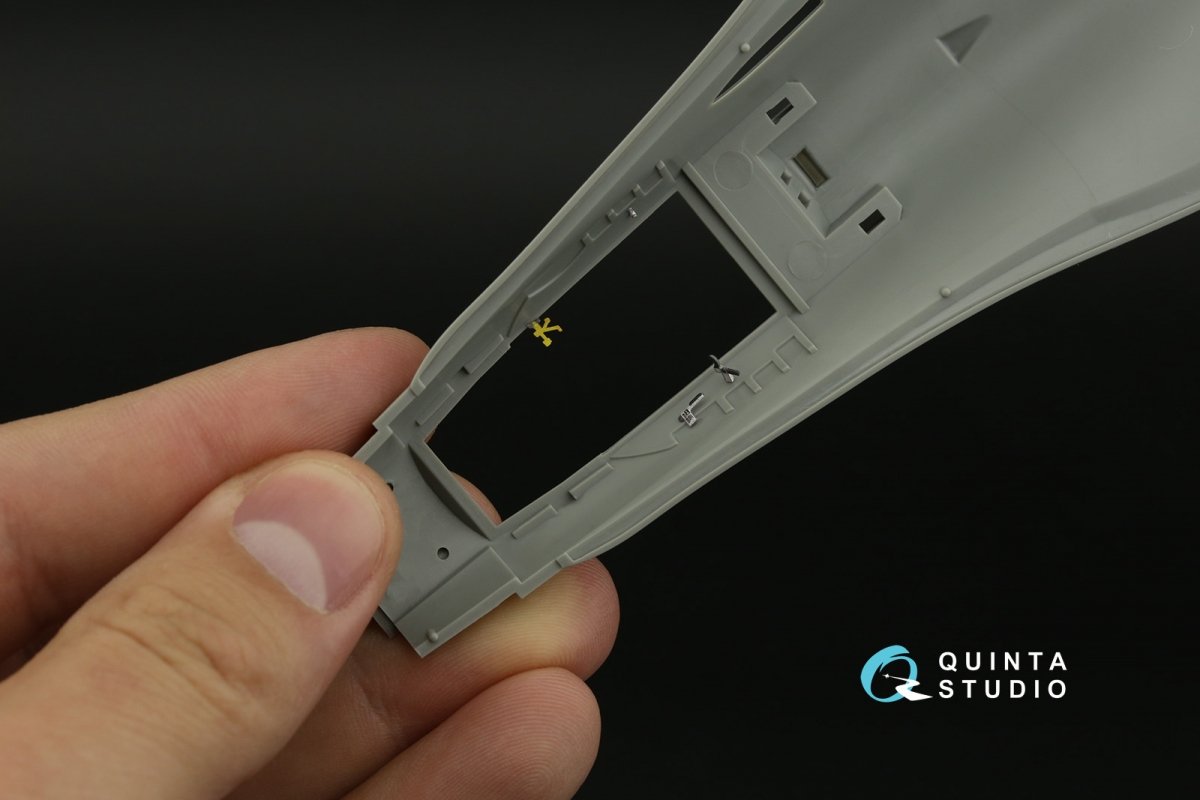 Quinta Studio QDS-48388 F-16A MLU 3D-Printed &amp;amp; coloured Interior on decal paper (Kinetic) (Small version) 1/48 – zdjęcie 10