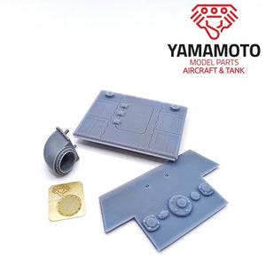 Yamamoto YMP3514 Gas Turbine GT101 for kit E-50/E-75 1/35 – zdjęcie 3
