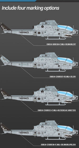 Academy 12127 USMC AH-1Z &amp;quot;Shark Mouth&amp;quot; 1/35 – zdjęcie 3