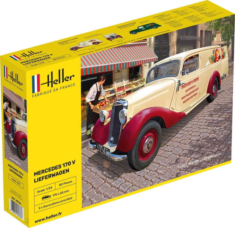 Heller 80736 MB 170 Lieferwagen 1/24 – image 2