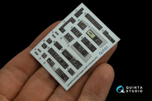 Quinta Studio QD48270 EA-6B Prowler (ICAP II) 3D-Printed &amp;amp; coloured Interior on decal paper (Kinetic) 1/48 – zdjęcie 3