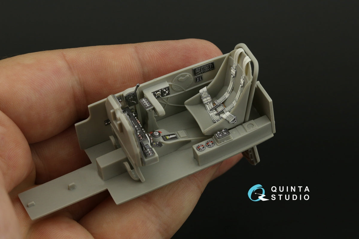 Quinta Studio QD32200 P-38L-5-LO Lightning 3D-Printed &amp;amp; colored Interior on decal paper (Trumpeter/Hobbycraft) 1/32 – image 3