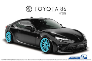 Aoshima 05179 TOYOTA ZN6 TOYOTA86 16 with CUSTOM WHEELS 1/24
