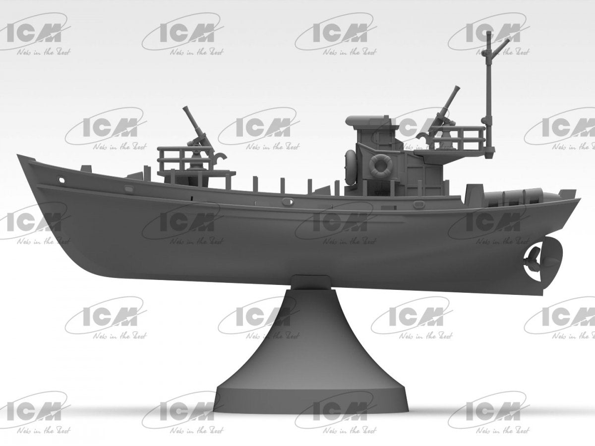 ICM S018 KFK Kriegsfischkutter WWII German multi-purpose boat 1/350 – image 10