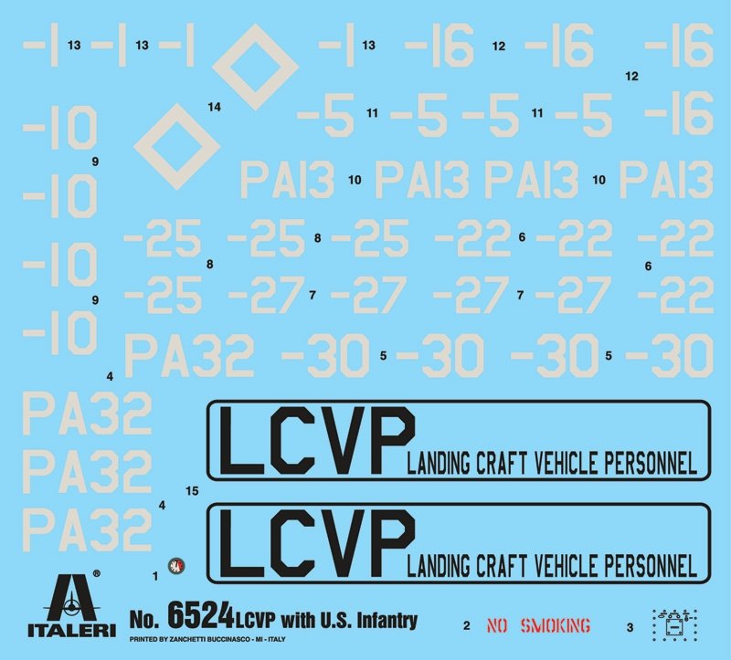 Italeri 6524 LCVP with U.S. INFANTRY 1/35 – zdjęcie 16