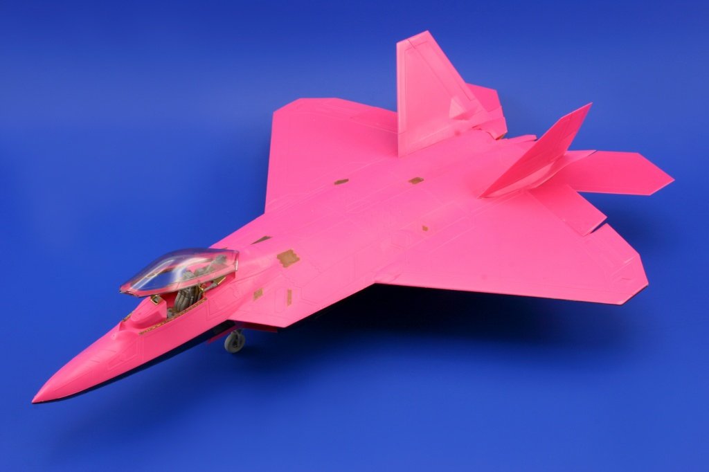 Eduard 48669 F-22A exterior 1/48 Hasegawa – zdjęcie 2