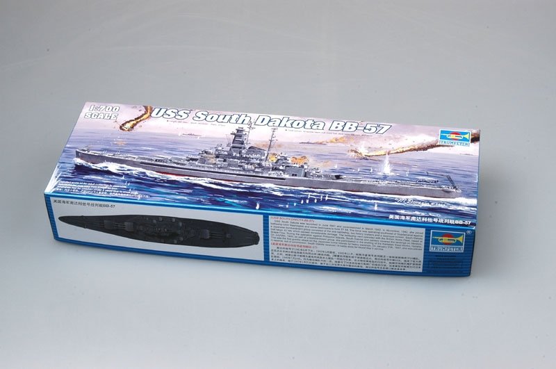 Trumpeter 05760 USS South Dakota BB-57 1/700 – image 2