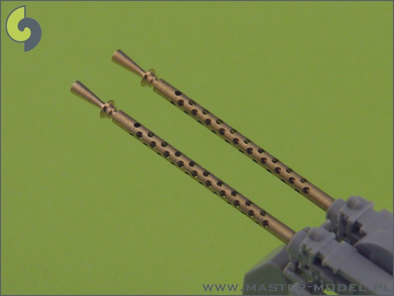 Master SM-35-002 Browning M2 aircraft .50 caliber (12.7mm) barrels with flash hiders (2pcs) – zdjęcie 4