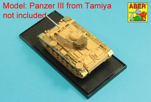 Aber 48A31 Grilles for Pz.Kpfw. III &amp;amp; Stug III Fit to Tamiya models: 32540; 32524; 32525; 32543; 1/48 – image 7