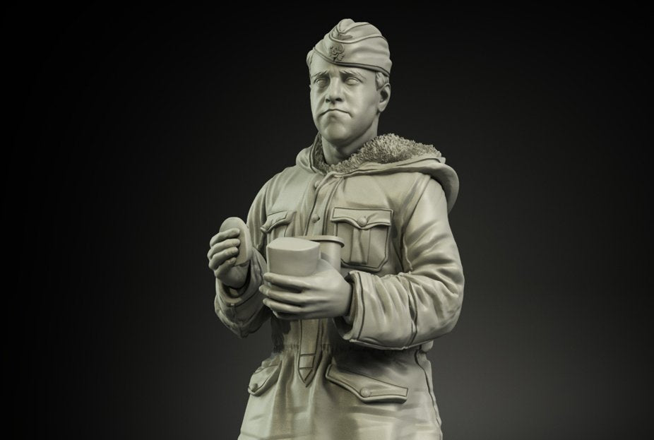 Panzer Art FI35-067 Waffen-SS Anorakanzug at rest No.2 1/35 – image 2