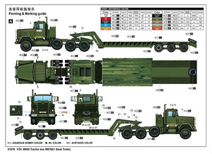Trumpeter 01078 M920 Tractor tow with M870A1 semitrailer 1/35 – image 4