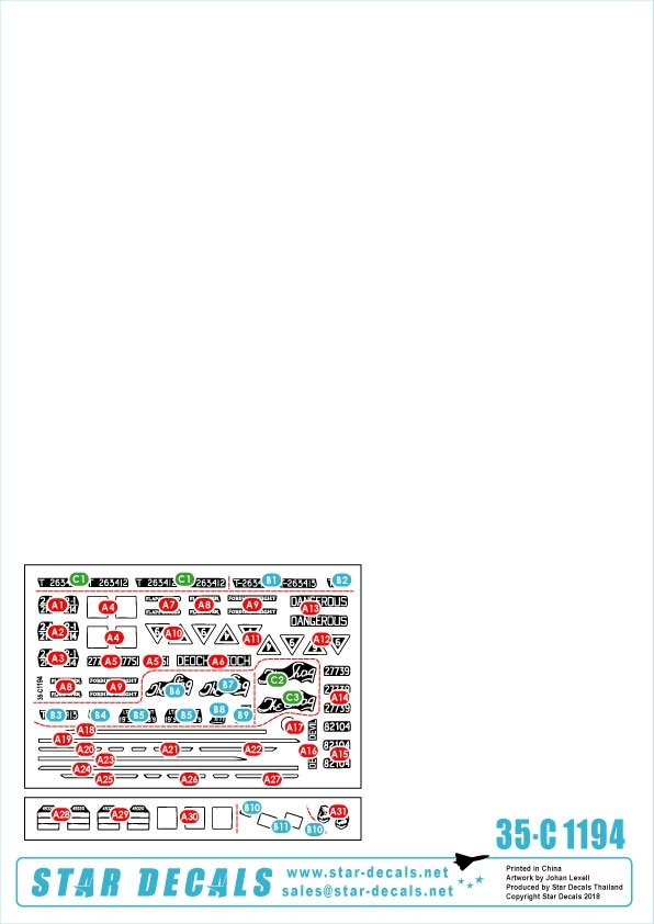 Star Decals 35-C1194 Australia Tanks and AFVs # 6 1/35 – zdjęcie 2
