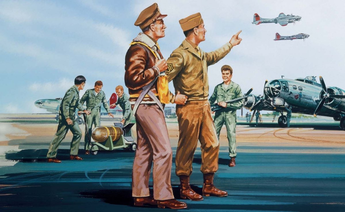 Airfix 00748V USAAF Personnel 1/76 – zdjęcie 2