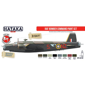 Hataka HTK-AS102 RAF Bomber Command paint set (8x17ml) – zdjęcie 2