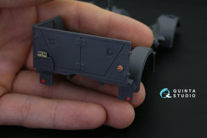 Quinta Studio QD35027 Horch 4X4 type 1a 3D-Printed &amp;amp; coloured Interior on decal paper (for Tamiya kit) 1/35 – zdjęcie 5