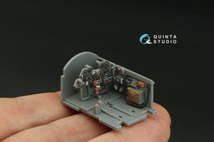Quinta Studio QD48422 P-47M Thunderbolt 3D-Printed colored Interior on decal paper (Tamiya) 1/48 – image 8