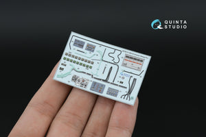 Quinta Studio QD35131 BM-30 Smerch 3D-Printed &amp;amp; colored Interior on decal paper (Meng) 1/35 – image 11